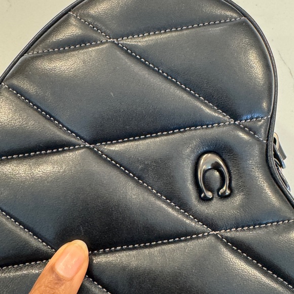 Coach Black Heart Crossbody Bag - Picture 8 of 13